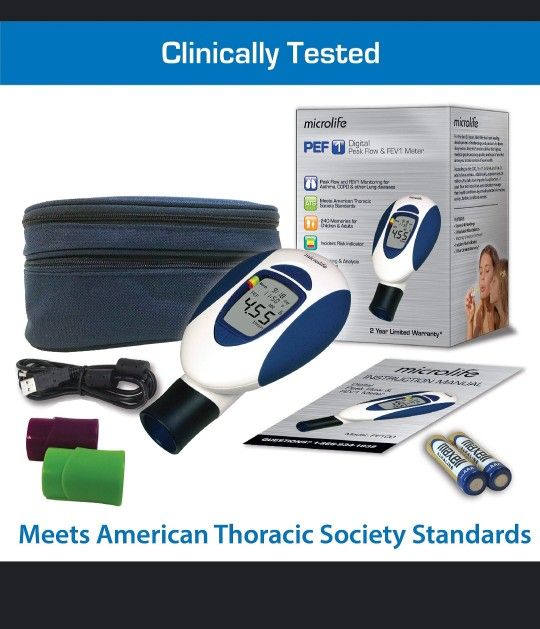 Microlife Deluxe Digital Peak Flow Meter