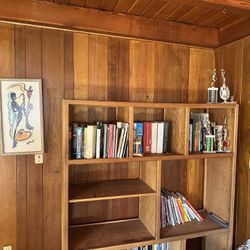 Wooden Book Shelf