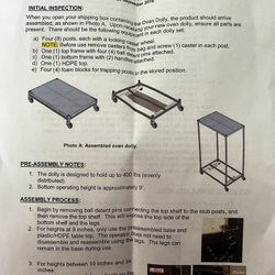 Oven Dolly