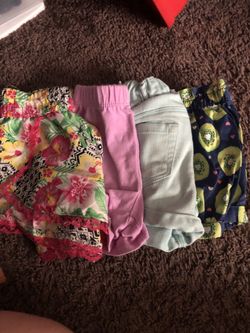 Girl shorts 12 months
