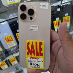 iPhone 16 Pro Max Unlocked 256GB $80 Down Only 