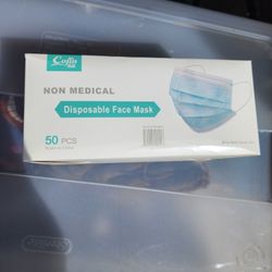 Non Medical Face Mask 50pack  $1 A Box