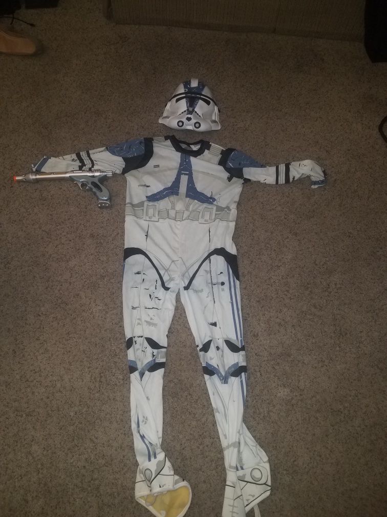 Kids Storm Trooper Costume!