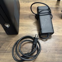 Xbox 360 S w/ Power Cord And Remote