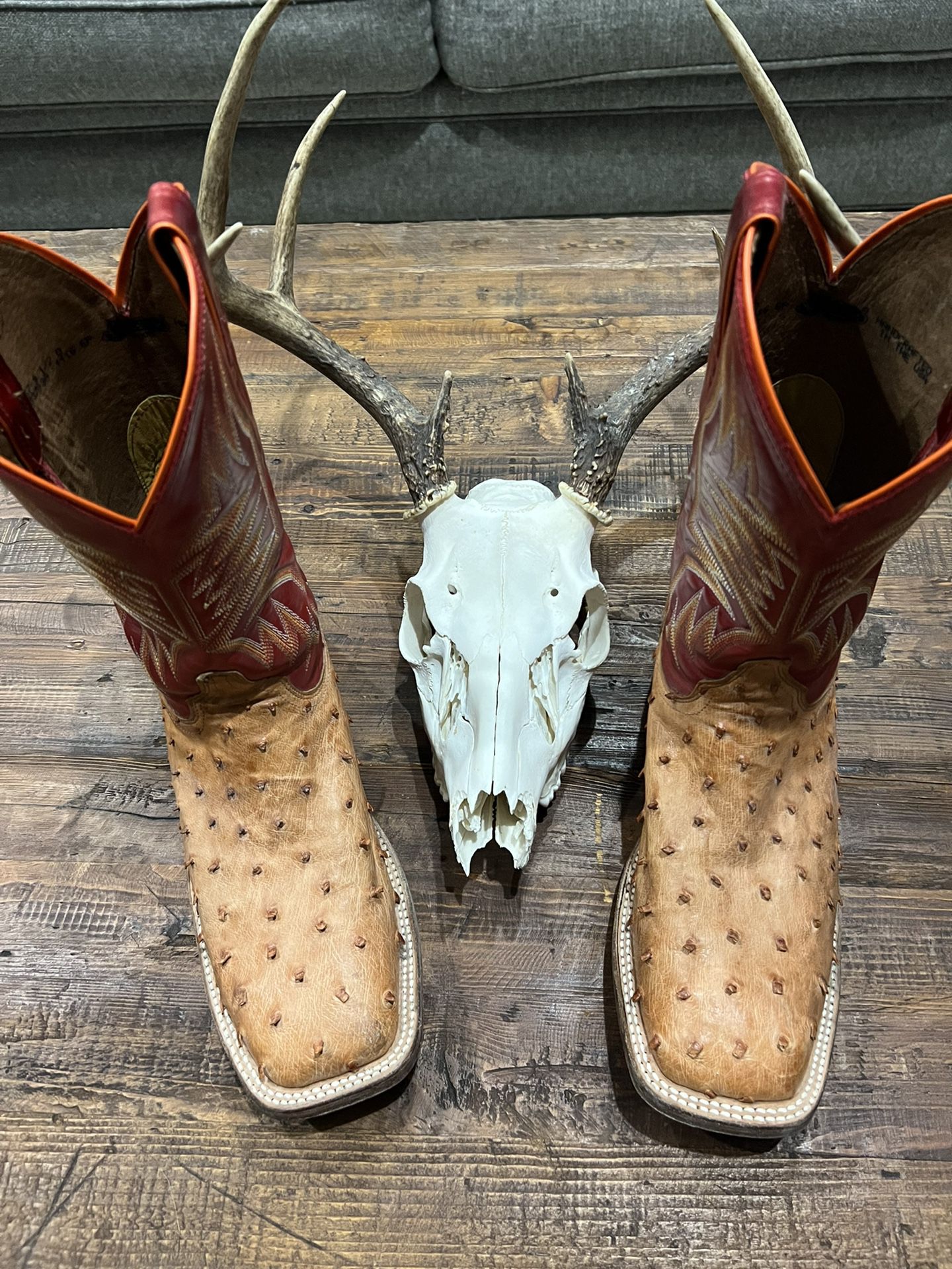 Justin Western Work Leather Boots 9.5 10