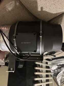 Ac infinity Inline Fan 6in With Digital Control 
