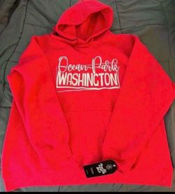 Womens beach sweatshirt, size large brand, new tags