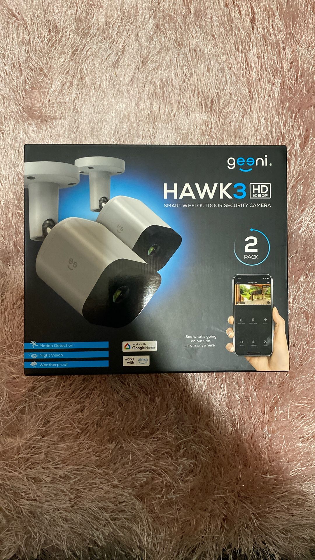 Geeni Hawk HD Smart Wifi Outdoor Security Camera - Main Image