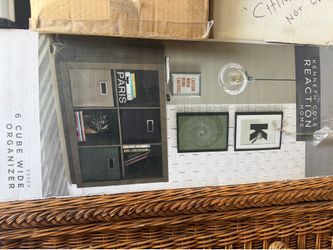 Kenneth Cole 6 cube organizer home decor