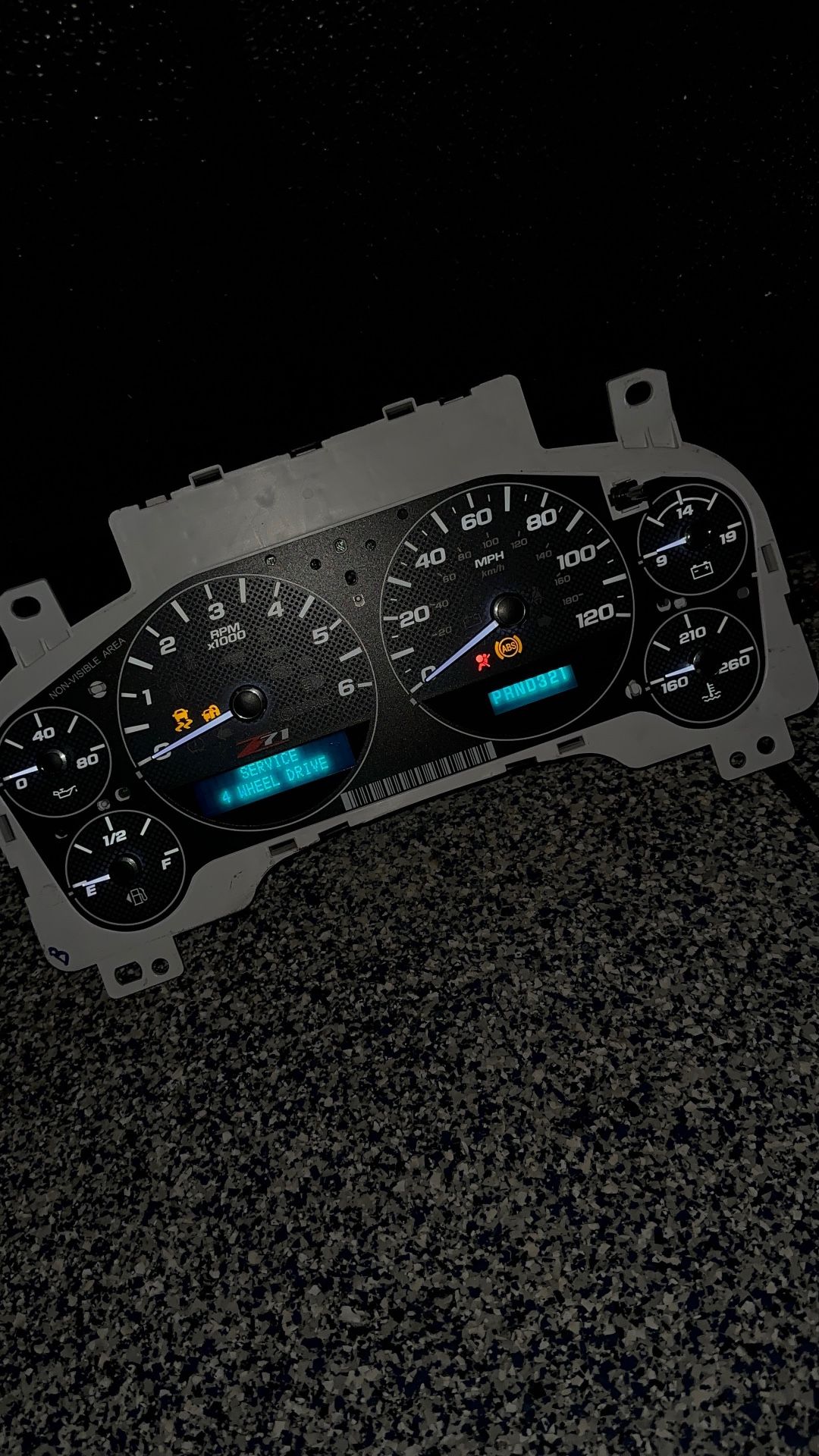 Custom Black Cluster