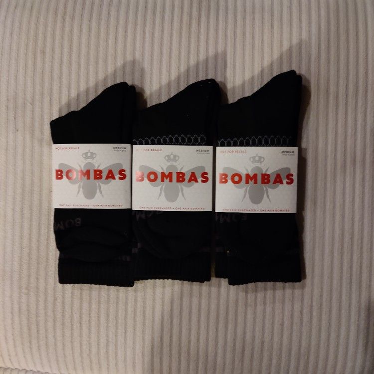 Bombas Socks Size Medium