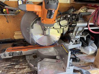Ridgid Amp Corded 12in Dusl Bevel Sliding Miter