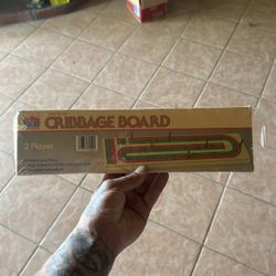 Vintage cribbage board