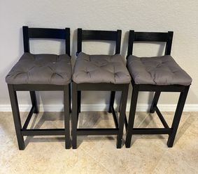 Bar stool with backrest