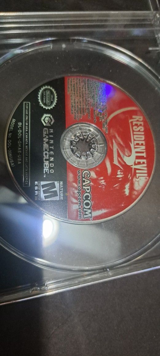 Resident Evil 2 For Gamecube 
