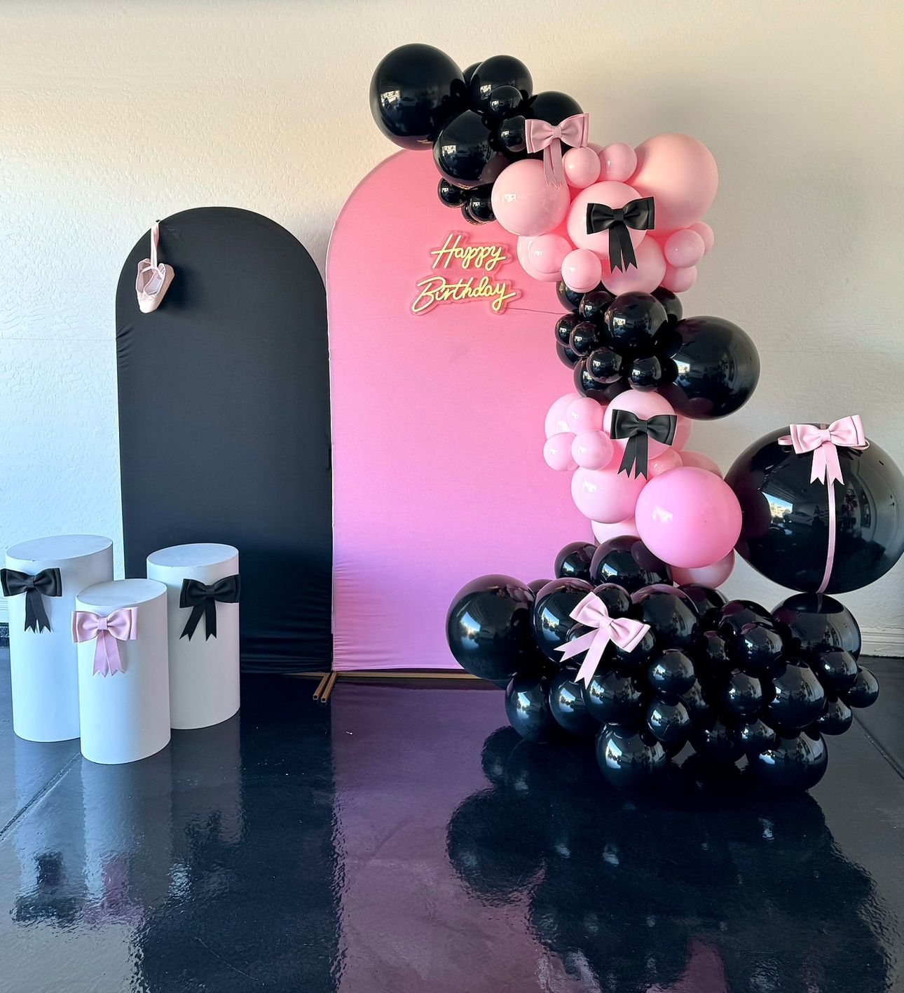 Backdrop Balloon Arch Decoration 