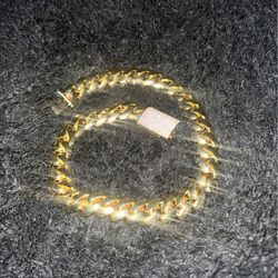 Miami Cuban Link Gold Plated Chain 