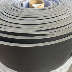 Upholstery Vynil with 1/2” foam Black Charcoal 54” W by 23yards roll