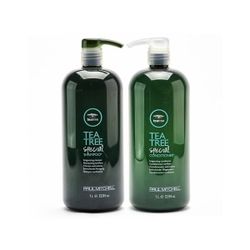 Paul Mitchell tea tree 33 ounces bottles shampoo and conditioner