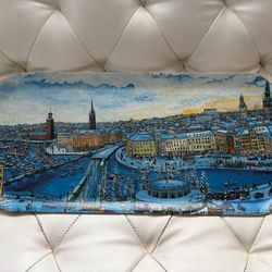 Bengt Elde Stockholm Winter Scene Serving Tray