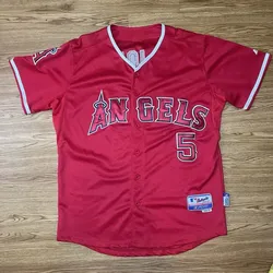 Majestic Albert Pujuls Jersey