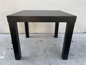 IKEA black side coffee table