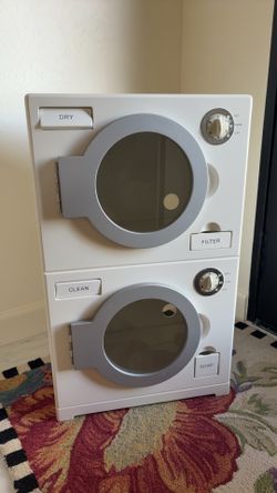 Pottery barn washer and dryer toy play set