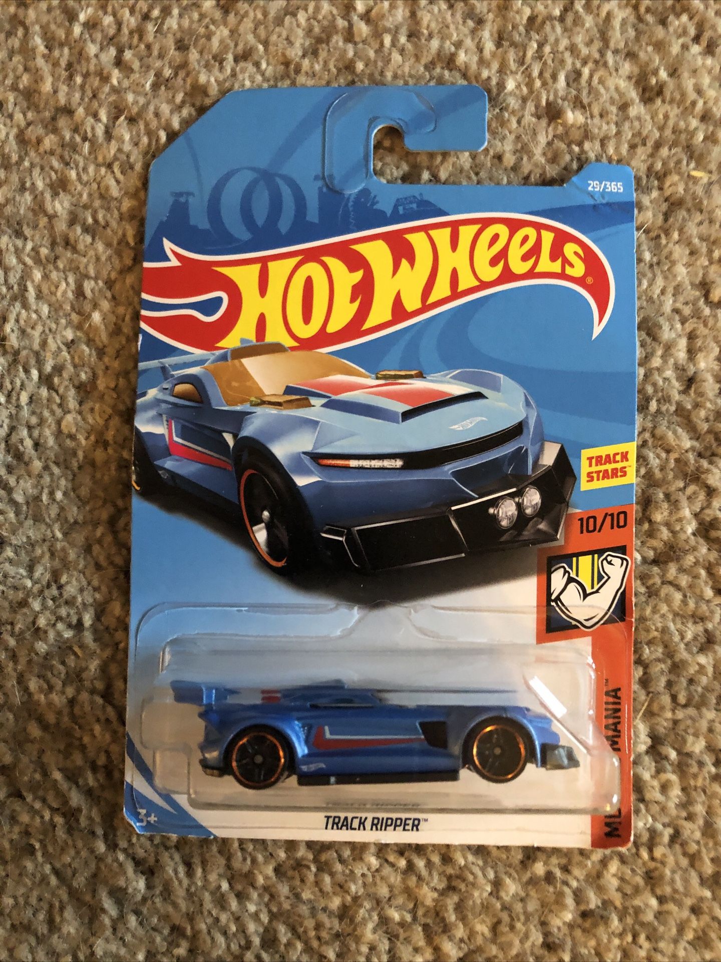 TRACK RIPPER Hot Wheels Muscle Mania 10/10 NEW 1:64 Blue