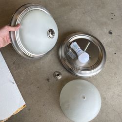 Two Complete Ceiling Lights 