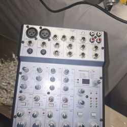 6-channel ALESIS  Power Audio Mixer