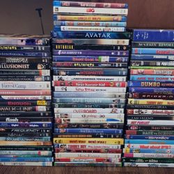 Huge Dvd/ Blu-ray Lot Of 79 Titles!  Lots Of Movies! 