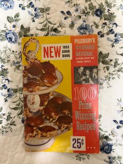 Pillsbury's 1953 Cook Book 100 Prize Winning Recipes