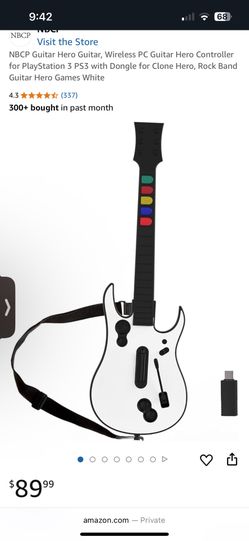 Guitar Hero Guitar 50$