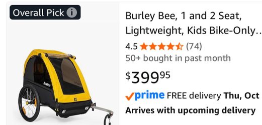 Burley Bee Kids Bike Trailer