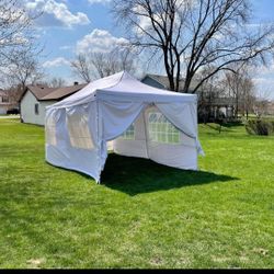 NEW! ONLY SALE! 10×20 POP UP TENT Polyester 600D with PVC coating

