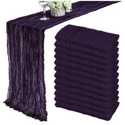 Cheesecloth Table Runners - 12 pk