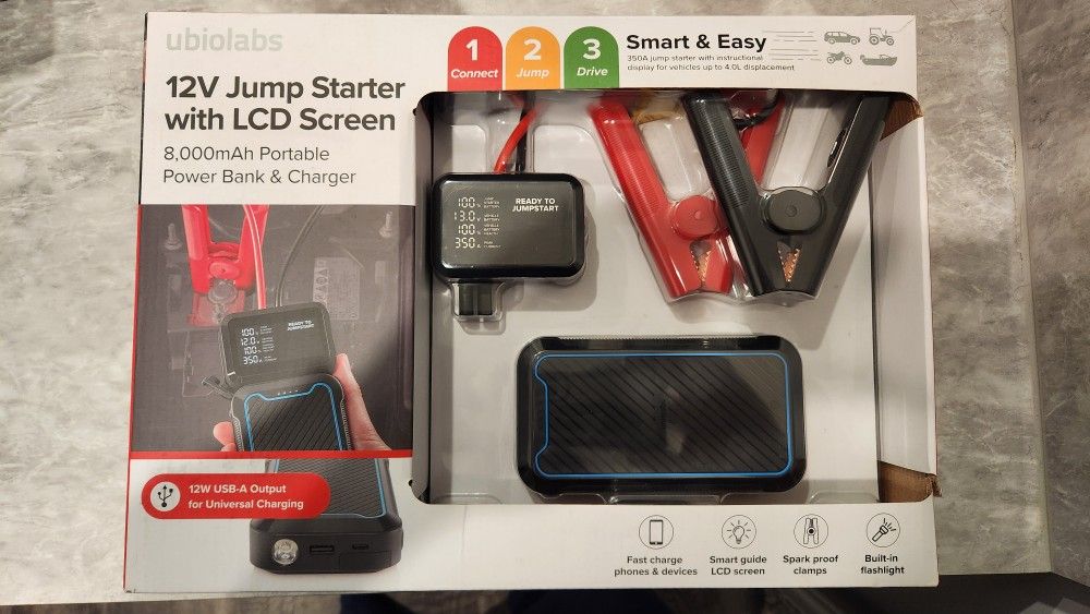 12v Car Jump Starter