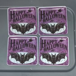 Retro Style Halloween Dessert Plate