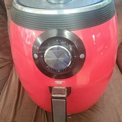 Red Air Fryer - Large Capacity - Works Great