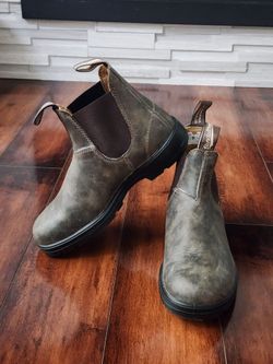 Blundstone Leather Chelsea Boots Brown Size AU 6