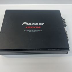 Pioneer GM-E360X4 4-Channel - Class AB, 1000w Max Power - Bridgeable Amplifier Amp 