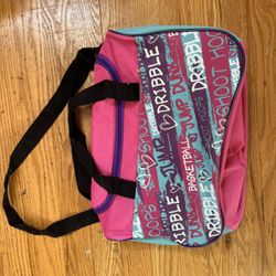 Kids Duffle Bag Basketball Theme 