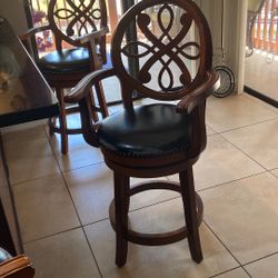 3 Bar Stools For Kitchen 