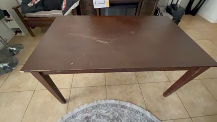 Solid wood dining/ desk table