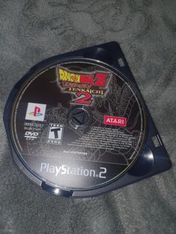 Dragon Ball Z Budokai Tenkaichi 2 PS2 Disc