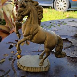 Vintage Brass Unicorn/Horse Figurine 