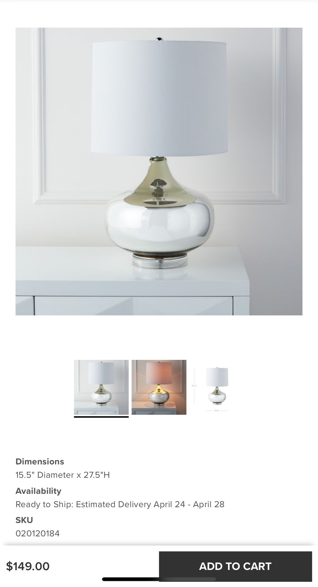 Zgallery Sabrina Table Lamp