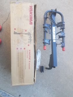 Yakima kingpin 4 hitch mount bike rack for Sale in Bixby OK OfferUp