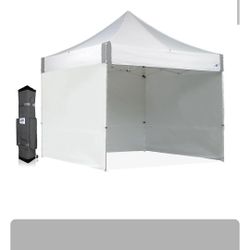 
E-Z UP 10-ft x 10-ft Square White Pop-up canopy