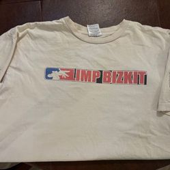 Limp Bizkit shirtl KROQ radio LA  Interscope Records  And Adidas on the back 